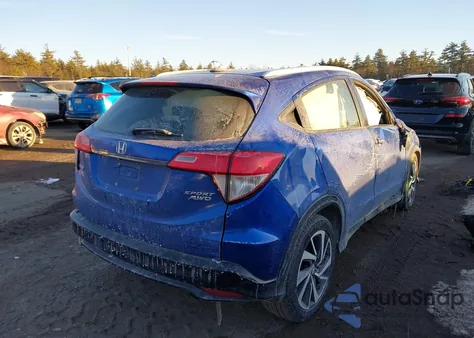 2019 Honda Hr-V Sport z USA, uszkodzony, nr VIN 3CZRU6H16KG705163